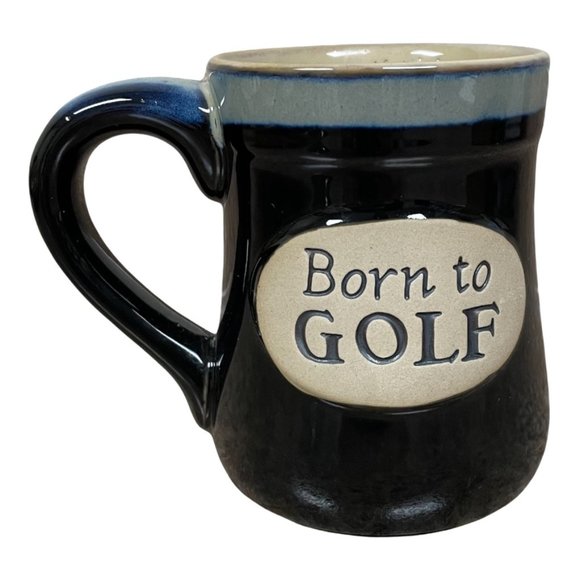 Golfers Prayer Coffee Mug Multicolor Blue/Beige - Picture 2 of 5